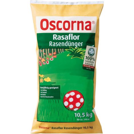 Oscorna Rasaflor engrais pour gazon 20 kg engrais organique naturel toute l’année.