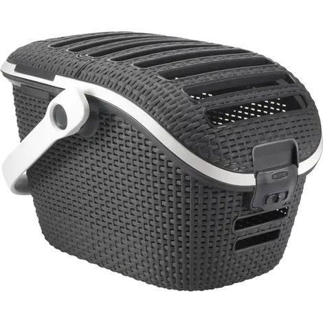 Curver Pet Life Haustiertransportbox 33 x 53 cm, Graphit (1/3)