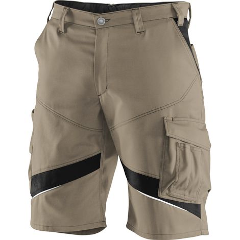 Kübler Shorts ACTIVIQ sandbraun/schwarz Gr. 66