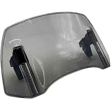 Déflecteur de pare-brise réglable pour Suzuki Burgman 125, 150, 200, 250, 400, GS500F, V-Strom, DL650, DL1000 - Fumé (1/5)