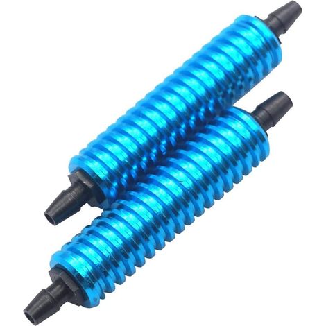 2 Pack Aluminum Backpressure Fuel Tank Air Cooler RC Car Parts For HSP Redcta Axial 1/8 1/10 Nitro Engine Remote Control Accessories (1/5)