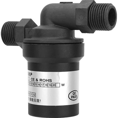 24V 18W DC Pompe de Circulation sans Balais - Pompe à Eau Solaire à Haute Température pour Chauffe-eau (1/5)