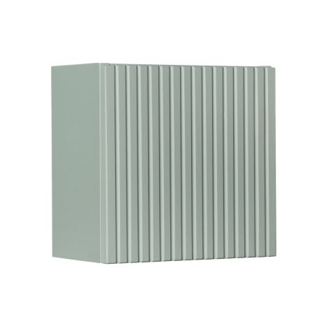 Cabinet haut cubique - H 30 x L 30 x P 18,9 cm - Vert Roseau - Livraison gratuite