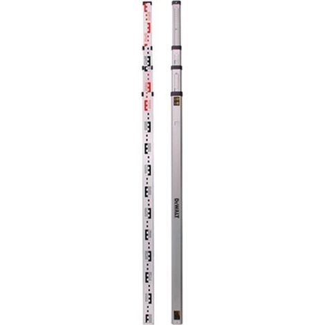 DEWALT Mira graduada de aluminio - 1,2 m a 4 m - DE0734