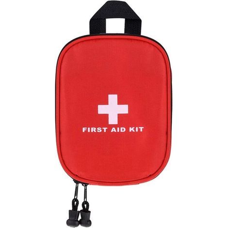 Nylon First Aid Kit, Compact and Lightweight First Aid Bag for Car, Outdoor, Boat, Camping, Hiking (Bag Only) (1/4)