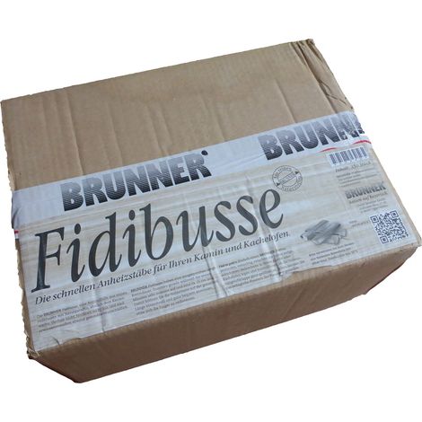 Allume-feu Brunner (Fidibusse) - Carton de 350 (1/2)