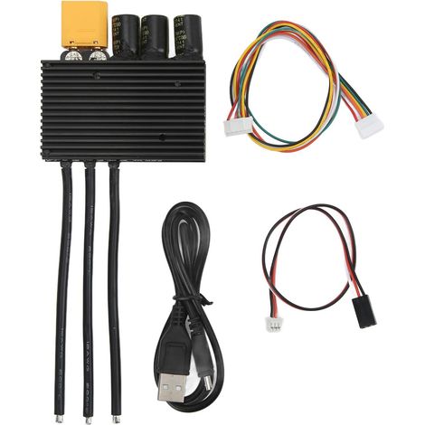 Kit de Contrôleur Électrique Flipsky V6.7Pro avec Dissipateur en Aluminium Anodisé pour VTT, 14-60V, Refroidissement Haute Performance (1/5)