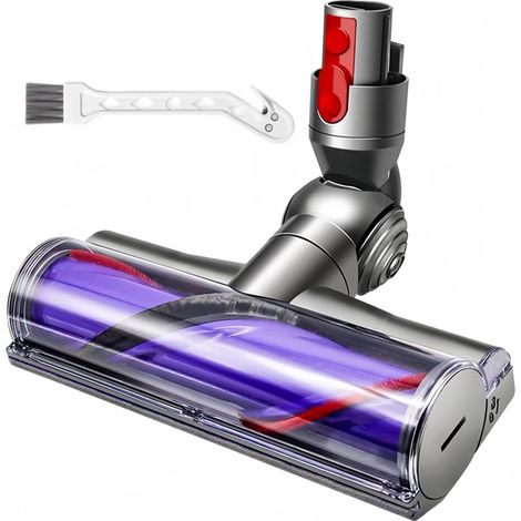 Tête de Brosse pour Dyson V7 V8 V10 V11 V15 Aspirateur, Brosse Motorisée de Rechange pour SV10 SV11 SV12 SV14 SV17 SV28 SV47, Embout Turbine Motorhead pour Tapis, Parquet et Sols Durs (1/5)