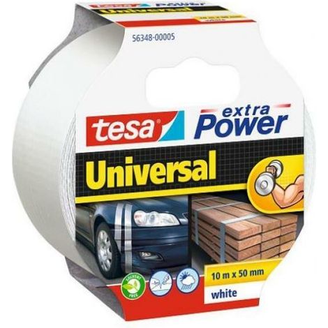 Tesa Duct Tape Uni 10m x 50mm extra Power silver 56348