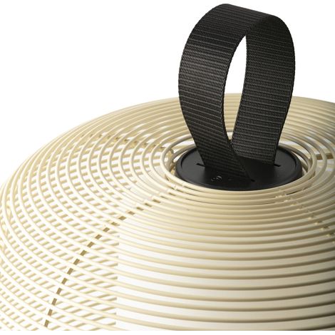 NARA, Lampadaire, Faro Barcelona - Colore: Beige (1/4)