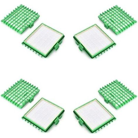 4 pièces ZR002901 Filtre pour Rowenta Silence Force,Silence Force Compact, Silence Force Extreme,X-Trem Power/XL/Allergy Care(RO5745EA ne convient pas) (1/5)