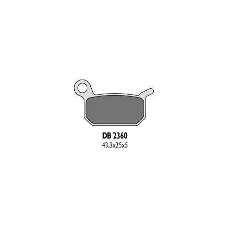 Pastillas de freno Delta T para Husqvarna CR, KTM SX 50, 65, NES y 125 CV (Dylan)