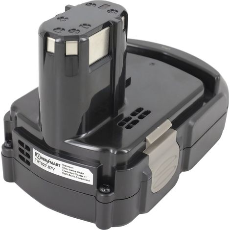 PowerSmart 1500mAh 18V Li-ion Batterie pour Hitachi EB1826H, EB1826HL, EB1830H, EB1830HL, EB1833X, EBM 1830, EBM1830 (1/5)