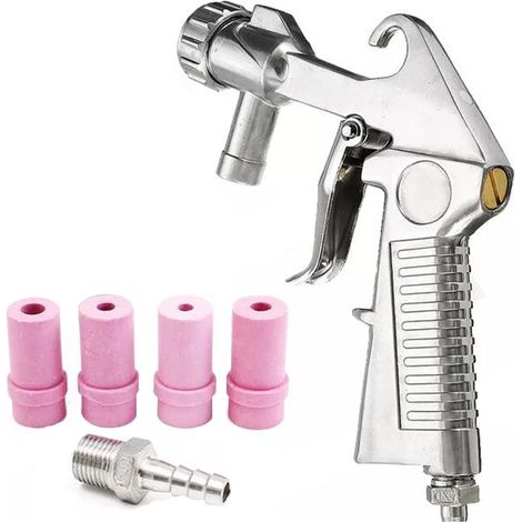 [JAMAIS UTILISÉ]Pistolet de sablage à Air, Siphon à Air, outil abrasif, buses en céramique, Kit de pointes, outils électriques, pulvérisateur (1/5)