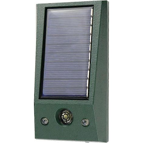 Nouveau répulsif à oiseaux électronique ultrasonique à énergie solaire, étanche, anti-pigeons (1/4)