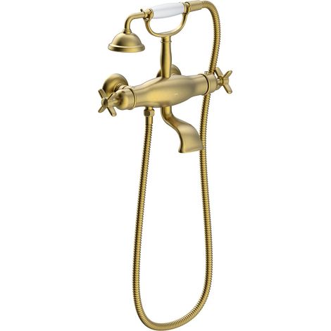 Mélangeur Bain‑douche thermostatique Laiton Vieilli Mat - TRES 24217609LM (1/2)