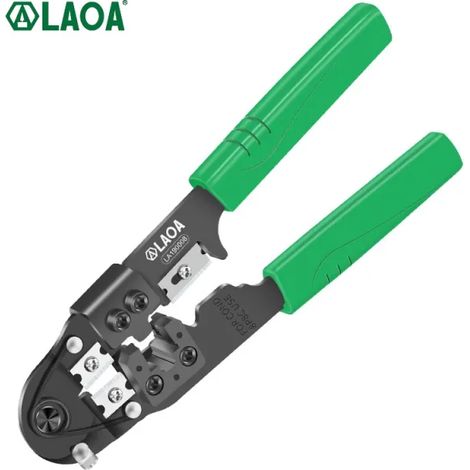LAOA – Pince à sertir à lame SK5, Electriques Connecteurs à Sertir Pince électricien, coupe-filince réseau professionnelle (1/5)