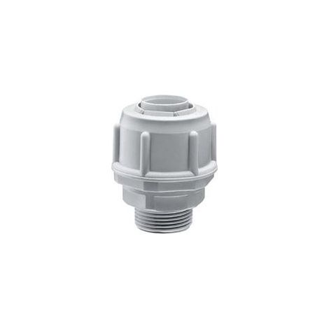 Raccordo Universale Diritto 1 Gas Grigio Run 28G.  ( Gewiss Cod. Dx56228 )