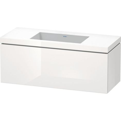 Duravit L-Cube c-bonded Ensemble suspendu, 1 tiroir, sans (1/4)