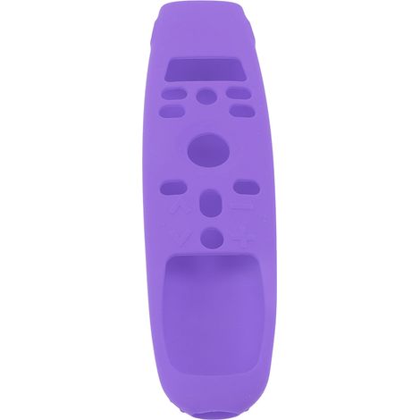 Housse de protection en silicone pour télécommande LG MR20, anti-poussière et antidérapante, couleur violet (1/5)