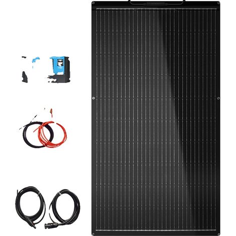 Kit de paneles solares, diseño flexible, alta eficiencia, kit de 120 W (1/2)