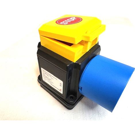 Klinger & Born Schalter-Stecker-Kombination K700/TAZ/ST3/MOT/M18/KL bis 3kW Holzspalter Schalter 16A 230V (1/4)