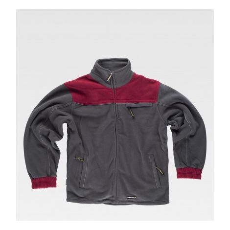 Chaqueta polar combinada con vivos reflectantes WORKTEAM Future WF1800