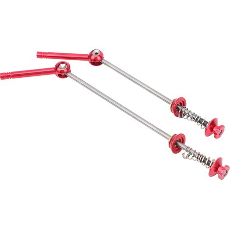 Roues de VTT ultralégères en alliage de titane avec levier de serrage rapide (accessoires inclus) (1/5)