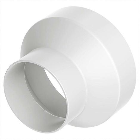 Réducteur de conduit 6 à 4 pouces, raccord PVC adaptateur pour ventilation, réduction de tuyau 15,2 cm à 10,2 cm, accessoire de transition robuste, idéal pour systèmes d'extraction et de climatisation (1/5)