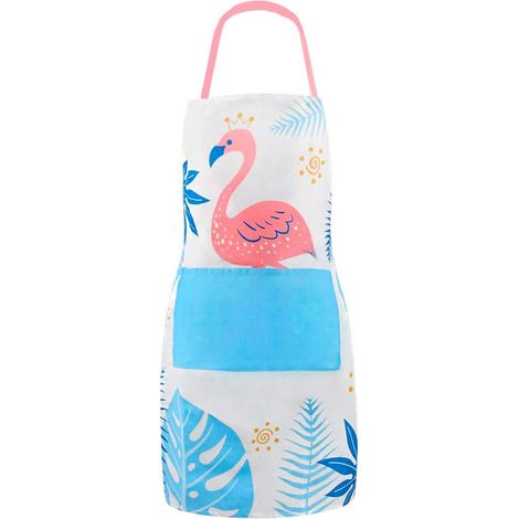 MINKUROW Küchenschürze Kochschürze Kochschürze Kochschürze Grillschürze mit Taschen für Damen, Herren, Koch, Koch, Küche, Restaurant, Café, Polyester 60 x 70 cm (weiß) (1/5)