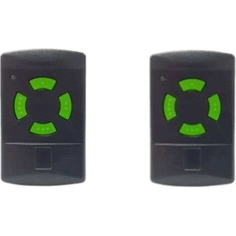Compatible avec les télécommandes de porte de garage 26,995 MHz HSM4 HS4 HSE4 HSM2 HSE2 (2 pièces) (1/4)