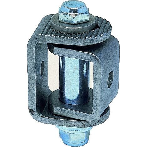 Gond de portail réglable 300kg – Charge maximale 300kg – Fixation M10x65mm – Pour portails battants en bois dur – Guitel