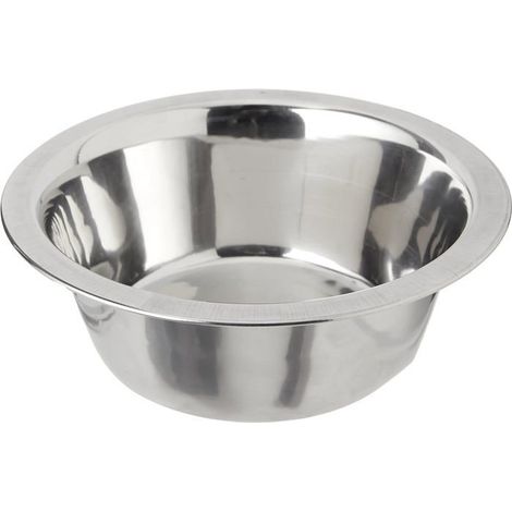 ®RisingFF Gamelle pour chien Rosewood Deluxe en acier inoxydable, 6,5 pouces, transparente (1/2)
