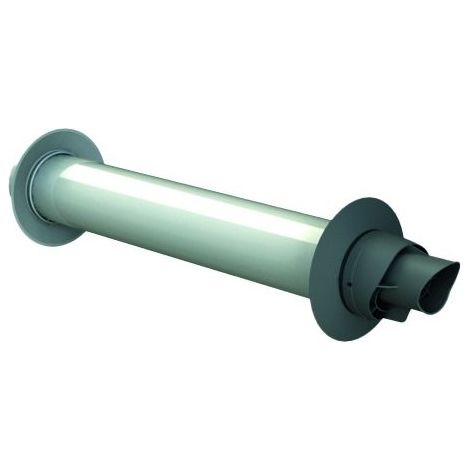 Brötje Grundbausatz Außenwandanschluss K60 AWA, DN 60/100 (1/3)