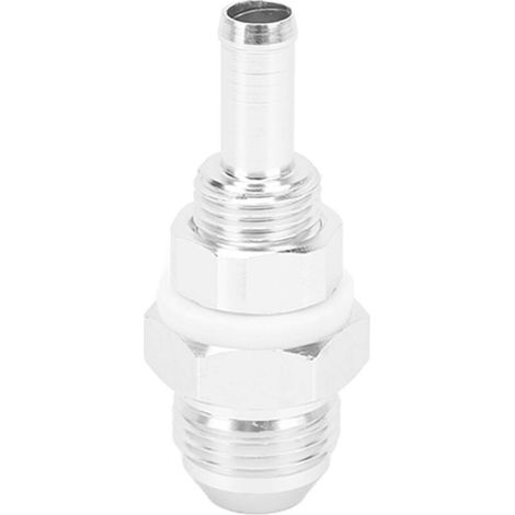 Cloison évasée mâle 8AN à tuyau 5/16, raccord de réservoir de carburant en aluminium universel pour voiture. (1/5)