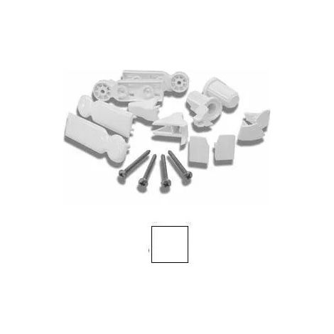 Tasca a cerniera con coperture YOUNG 1B-2B-2G/JUMP Bianco