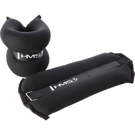 HMS OB06 Black Lot de 2 poids pour bras et jambes en néoprène avec SNAPPLE 2 paquets (17-47-318)