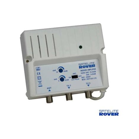 ANTENA AMPLICADOR INTERIOR V/U30 LTE MHZ 470-790 REF 80078