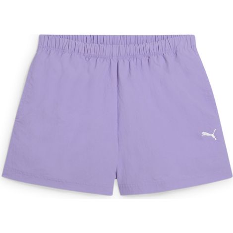 Pantaloncini da donna Puma Wardrobe ESS A-line viola 62975929 r S (1/3)