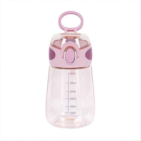 400-ml-Wasserflasche mit Strohhalm und Griff für Kleinkinder, Farbe C (1/5)