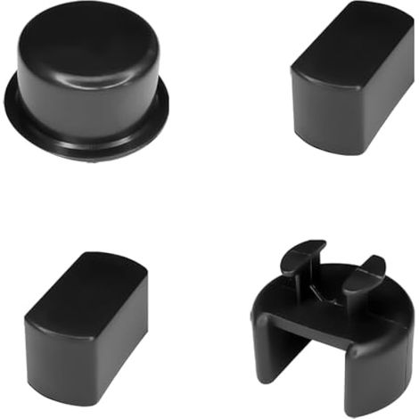 Lot de 4 bagues de charnière de hayon, gauche et droite, cté lit et portail, compatible avec Dodge Ram Ford F-Series Lincoln, kit d'insertion de charnière de portail arrière (1/5)