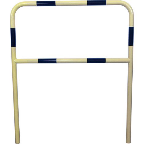 Barrière sécurité RS PRO Noir/Jaune en Acier Haut. 1,2 m ( Prix pour 1 )