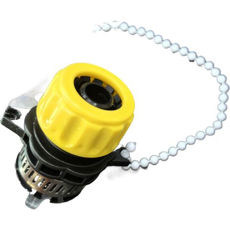 Kärcher Gelb und Schwarz 4-Zoll und 5-Zoll Garten-Autowaschmaschinen Zubehör Universal-Wasserhahnadapter (1/5)