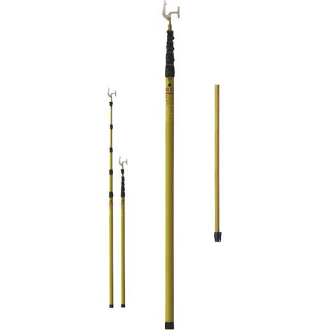 Pértiga telescópica aislada para líneas de vida (30kV) (ref. DT200) 5m (1/3)