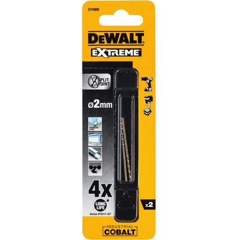 Puntas de metal dewalt hss-cobalt dt4900-qz