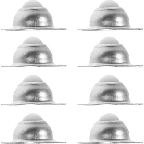 Nylon Ball Bearings Galvanized Iron Support 38mm Spacing 10 (1/5)