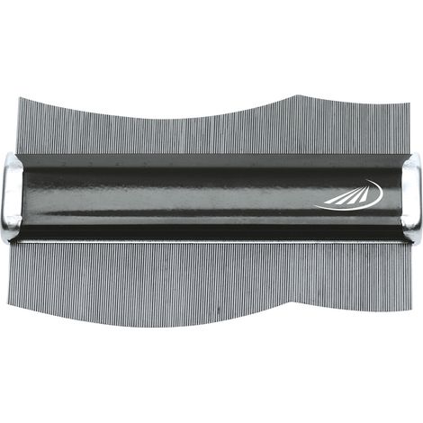 Helios Preisser Profillehre (Stifte federhart, Stift1,0mm, Abmessung 154x85mm)