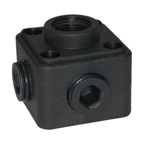 Riegler Luftverteilerdose »speedfit« Kunstst., 5xG 1/2 IG, selbstdichtend (1/3)