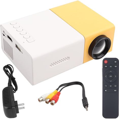 Filiyano – Projecteur portable, mini projecteur pour dessins animés, cadeau pour enfants, projecteur de films d'extérieur (norme australienne) (1/5)