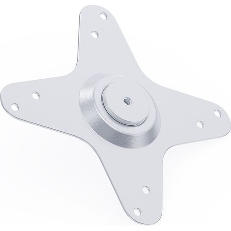 WANBO DECKENBEFESTIGUNG ZUBEHÖR Montagezubehör (Stange) für Projektor Adapterplatte Aluminium Silber